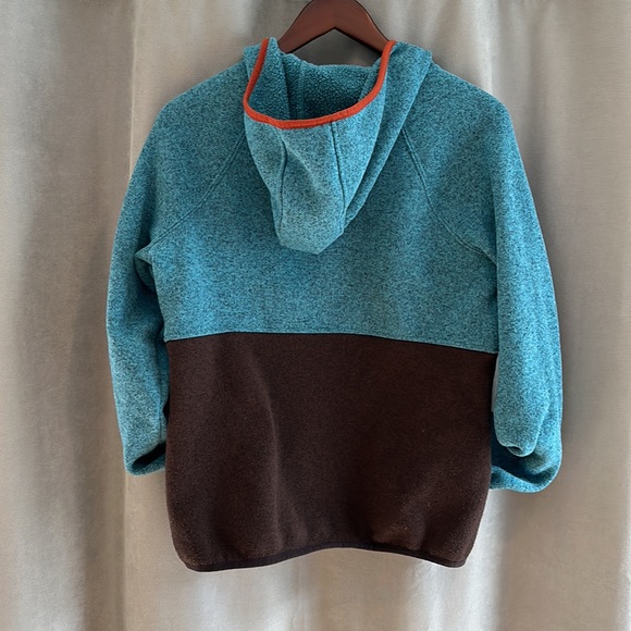 L.L Bean Womens Fleece Pullover Hoodie Snap 502845 - Picture 4 of 4